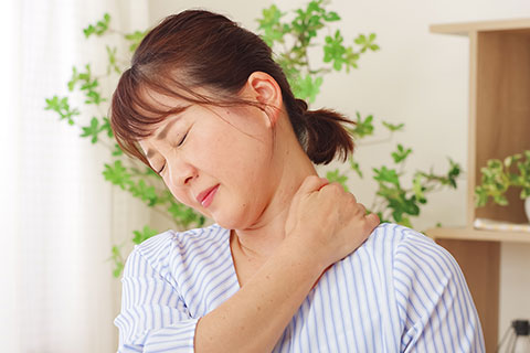 肩の痛みイメージ